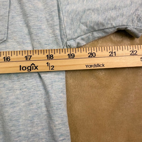 Bird Dogs Pocket T Shirt Mens Large Teal‎ Heathered Short Sleeve Casual Top - Picture 5 of 6